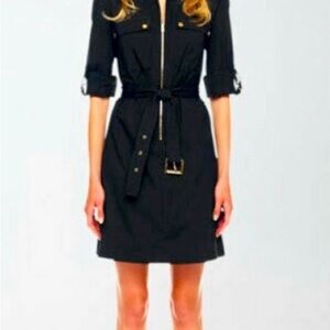 Michael Kors Black Midi Dress NWT Medium